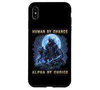 Camiseta de Hombre Lobo Alpha by Choice Horror Goth Graphic Meme Carcasa para iPhone XS MAX