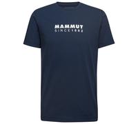 Camiseta de hombre Mammut Core T-Shirt Men Logo Talla: L / Color: azul oscuro