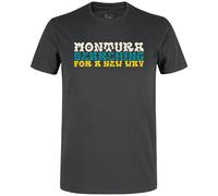 Camiseta de hombre Montura Woodstock T-Shirt Talla: M / Color: gris oscuro