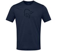 Camiseta de hombre Norrona femund equaliser merino T-shirt Talla: XL / Color: azul