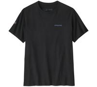 Camiseta de hombre Patagonia Fitz Roy Icon Responsibili Tee Talla: XL / Color: negro