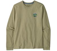 Camiseta de hombre Patagonia Long-Sleeved Great Waves Responsibili-Tee Talla: M / Color: verde
