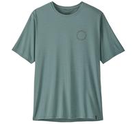 Camiseta de hombre Patagonia Men's Capilene Cool Daily Shirt - Spoke Stencil Talla: XL / Color: azul