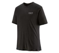 Patagonia - Ropa de senderismo - M's Cap Cool Merino Graphic Shirt Heritage Header Black de Lana - Talla XL - Negro Negro XL