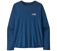 Camiseta de hombre Patagonia M's L/S Cap Cool Daily Shirt - '73 Skyline Talla: XL / Color: azul