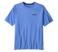 Camiseta de hombre Patagonia P-6 Logo Responsibili Tee Talla: M / Color: azul claro