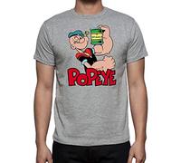 Camiseta de Hombre Popeye Cocoliso Espinacas Brutus 009 L