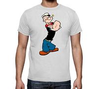 Camiseta de Hombre Popeye Cocoliso Espinacas Brutus 010 L