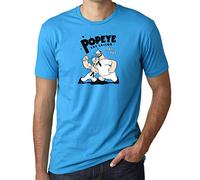 Camiseta de Hombre Popeye Espinacas Cocoliso Bluto Olivia XL