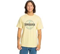 Camiseta De Hombre Quiksilver Circle Up Amarilla EQYZT07680 YED0 M & L RRP £20
