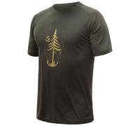 Camiseta de hombre Sensor Merino Air Pt Earth Talla: XXL / Color: verde oscuro