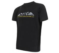 Camiseta de hombre Sensor Merino Wool Active PT Hory Talla: S / Color: negro
