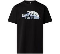 Camiseta de hombre The North Face M Mountain Line Regular Short Sleeve Tee-Graphic Talla: XXL / Color: negro