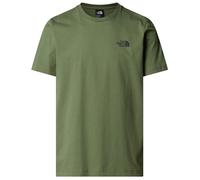 Camiseta de hombre The North Face M Mountain Sketch Ss Tee Talla: XXL / Color: verde