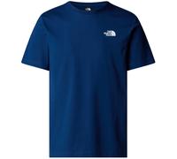 THE NORTH FACE NF0A87NPH4B M S/S Box NSE tee T-Shirt Hombre Estate Blue/TNF White Tamaño XL