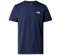 Camiseta de hombre The North Face M S/S Simple Dome Tee Talla: M / Color: azul oscuro