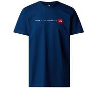 THE NORTH FACE NF0A87NSD1R M S/S Never Stop Exploring tee T-Shirt Hombre Estate Blue Tamaño M
