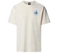 Camiseta de hombre The North Face U Powder Days Relaxed S/S Tee-Graphic Talla: XXL / Color: blanco