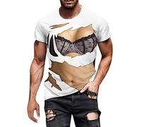 Camiseta de hombre transpirable ligero camiseta de manga corta casual ropa de moda para una comodidad diaria lisa básica diaria Camisetas Top de manga corta Regular Soft Basictop, A-le negro, M