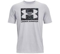 Camiseta de hombre Under Armour ABC Camo Boxed Logo SS Talla: XL / Color: gris claro