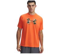Camiseta de hombre Under Armour M Tech Print Fill SS Talla: XXL / Color: naranja