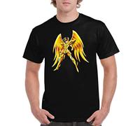 Camiseta de Hombre Zodiaco Saint Caballeros Manga Anime Dragon Pegaso Leo 002 3XL