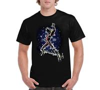 Camiseta de Hombre Zodiaco Saint Caballeros Manga Anime Dragon Pegaso Leo 012 XXL