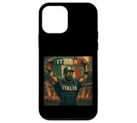 Camiseta de Italia para hombre, diseño de la bandera de Italia Carcasa para iPhone 12 mini