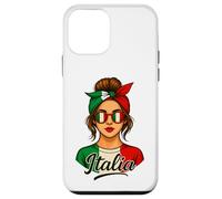 Camiseta de Italia para hombre y mujer, diseño de bandera italiana Carcasa para iPhone 12 mini