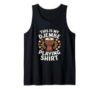 Camiseta de juego This Is My Djembe Camiseta sin Mangas