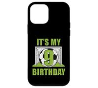 Camiseta de Jugador de 9º cumpleaños del Equipo de fútbol de Feliz cumpleaños Carcasa para iPhone 12 Mini
