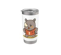Camiseta de jugador Rugby Rhino 1 Vaso térmico de acero inoxidable de doble pared