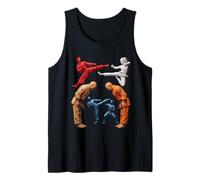 Camiseta de Karate para niños y Adultos, Camiseta de Regalo de Taekwondo y Judo Camiseta sin Mangas