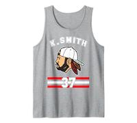 Camiseta de Kevin Smith VASHL Street Hockey League, Equipo 37 Hawks Camiseta sin Mangas