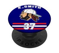Camiseta de Kevin Smith VASHL Street Hockey League, Equipo 37 Hawks PopSockets PopGrip Adhesivo