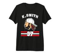 Camiseta de Kevin Smith VASHL Street Hockey League Team Hawks 37 Camiseta Premium