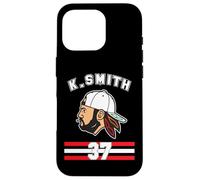 Camiseta de Kevin Smith VASHL Street Hockey League Team Hawks 37 Carcasa para iPhone 16 Pro