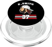 Camiseta de Kevin Smith VASHL Street Hockey League Team Hawks 37 PopSockets PopGrip para MagSafe