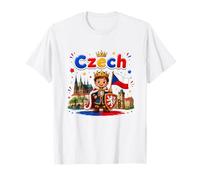 Camiseta de la Bandera Checa, Camiseta Checa, Camisa Checa para Mujer y Hombre Camiseta