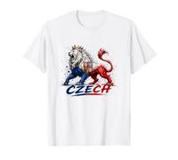 Camiseta de la Bandera Checa, Camiseta Checa, Camisa Checa para Mujeres y Hombres Camiseta