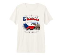 Camiseta de la Bandera Checa, Camiseta Checa, Camisa Checa para Mujeres y Hombres Camiseta Premium