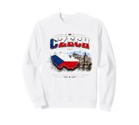 Camiseta de la Bandera Checa, Camiseta Checa, Camisa Checa para Mujeres y Hombres Sudadera
