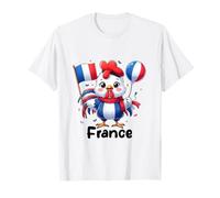 Camiseta de la Bandera de Francia, Camiseta de Francia, Camisas de Francia para niños Camiseta