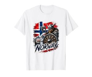 Camiseta de la Bandera de Noruega, Camiseta de Noruega, Camisa de Noruega para Hombres y Camiseta