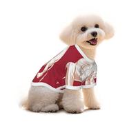 Camiseta de la bandera de soberanía siamesa para perros y gatos, ropa de algodón suave para perros pequeños, perfecta para perros salchicha, yorkie y cachorros, trajes elegantes para mascotas