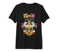 Camiseta de la Bandera del Imperio Romano Sacro Romano Alemán Camiseta Hombre Mujer Camiseta Premium