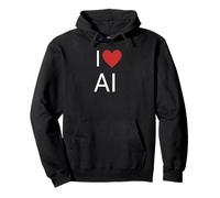 Camiseta de la Comunidad I Love AI Sudadera con Capucha