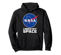 Camiseta de la NASA con texto en inglés "I Need My Space" Sudadera con Capucha
