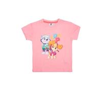 Camiseta de la Patrulla Canina para Niñas Skye & Everest - Friends - Camiseta de manga corta para niños, color rosa, Rosa., 110 cm-116 cm