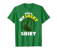 Camiseta de la Suerte del Día de San Patricio de los Minnesota Timberwolves de la NBA Camiseta